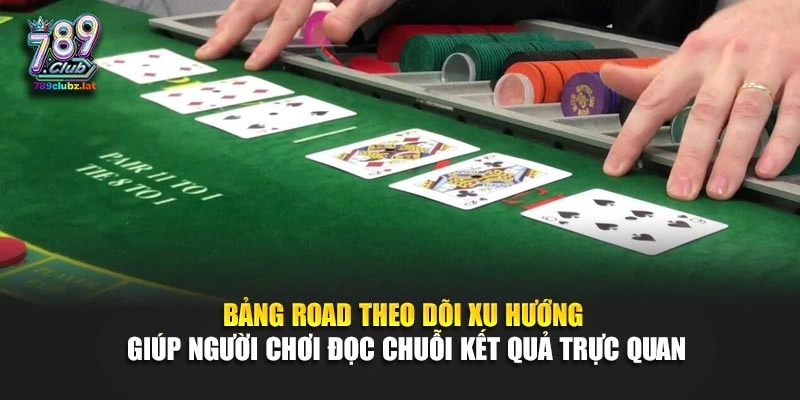 Bảng Road theo dõi xu hướng giúp người chơi đọc chuỗi kết quả trực quan